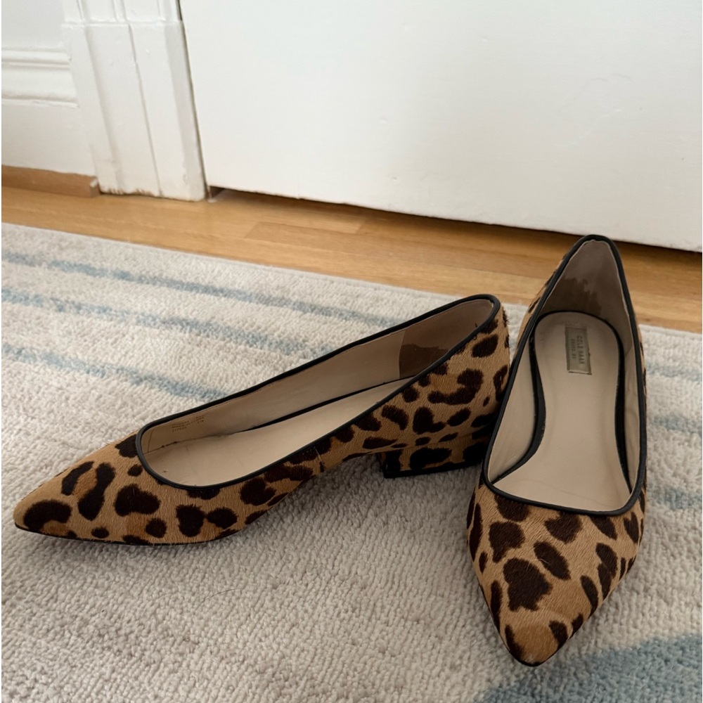 Cole Haan Grand Zero calf hair heel